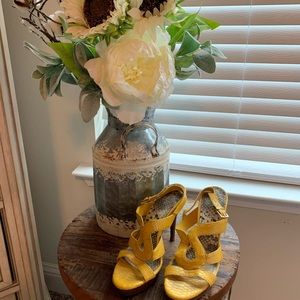 Gianni Bini - Yellow Strappy Heels